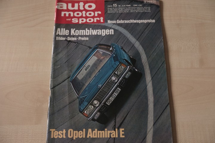 Auto Motor und Sport 15/1969